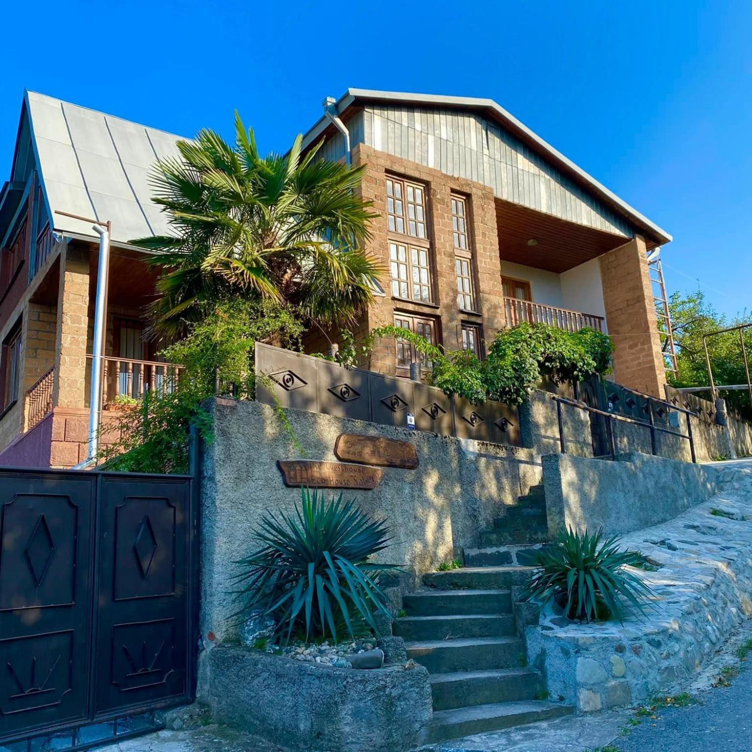 Hotel Eco House Sabero Akhmeta Esterno foto